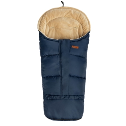 Śpiworek dziecięcy do wózka Combi 3w1 Sensillo Minky Navy/Beige śpiwór dla dziecka