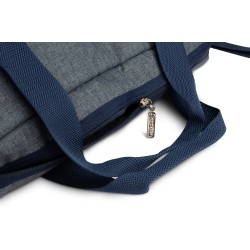 Sensillo torba INDIANA NAVY torebka dla mamy na akcesoria z mocowaniem do wózka