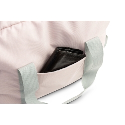 Sensillo torba INDIANA PINK torebka dla mamy na akcesoria z mocowaniem do wózka