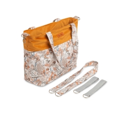 Sensillo torba Velvet Premium Jesienny Las Brąz torebka dla mamy na akcesoria z mocowaniem do wózka