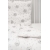 Sensillo bawełniana pościel dziecięca 2 elementowa Dmuchawce Białe poszewka na kołdrę 135x100 cm poduszkę 60x40 cm
