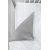 Sensillo Wafel Dmuchawce grafitowy bawełniana pościel dziecięca 2 elementowa poszewka na kołdrę 135x100 cm poduszkę 60x40 cm
