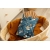 Sensillo rożek becik niemowlęcy dwustronny VELVET bawełna Karmelowy Misie 75x75 cm