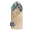 Sensillo rożek becik niemowlęcy dwustronny VELVET bawełna MAROKO BEŻOWY 75x75 cm