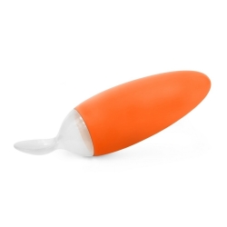 Łyżeczka z zasobnikiem Orange BOON B10124 łyżka z miękką silikonową końcówką