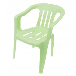 Tega krzesełko dziecięce plastikowe KD-012-138 jasno zielone krzesło dla dziecka