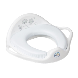 Nakładka miękka na sedes Tega Baby SOWA biały