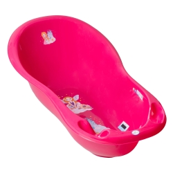Tega Baby wanienka do kąpieli dziecka KSIĘŻNICZKA różowa wanna LUX 102 cm z wystawy