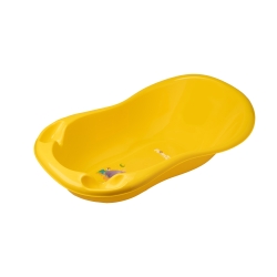 Tega Baby wanienka do kąpieli MONSTERS żółta wanna 86 cm z odpływem
