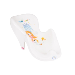 Fotelik do kąpieli antypoślizgowy KSIĘŻNICZKA biały firmy Tega Baby