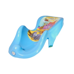 Fotelik do kąpieli antypoślizgowy SAFARI niebieski firmy Tega Baby