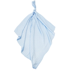 Pielucha tetrowa bambusowa 30x30 cm CLASSIC niebieski