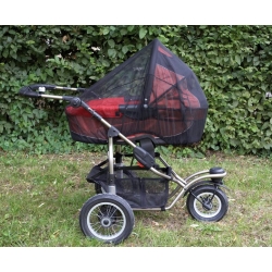 Moskitiera uniwersalna do wózka SUPER GRANATOWA chroniąca dziecko przed komarami oraz innymi owadami