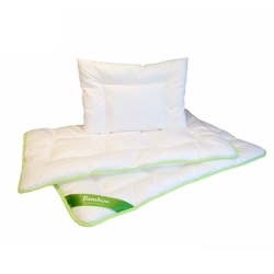 Poldaun Bamboo pościel całoroczna kołdra 135/100 + poduszka 60/40