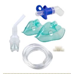 Abakus Baby SAVEA inhalator tłokowy nebulizator + smoczek do inhalacji