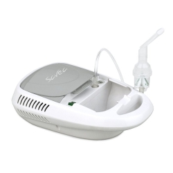 Abakus Baby SAVEA inhalator tłokowy nebulizator + smoczek do inhalacji