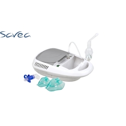 Abakus Baby SAVEA inhalator tłokowy nebulizator + smoczek do inhalacji