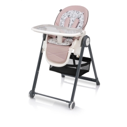 Espiro PENNE 08 Pink krzesełko do karmienia Baby Design