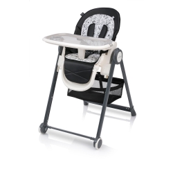 Espiro PENNE 10 Black krzesełko do karmienia Baby Design