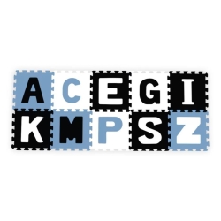 Puzzle piankowe 10 sztuk LITERY mata piankowa BabyOno 278/03