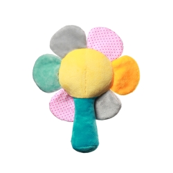 Grzechotka welurowa Kwiatek RAINBOW FLOWER BabyOno 609