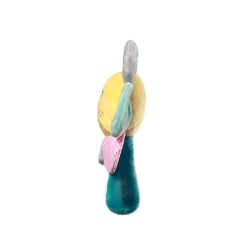 Grzechotka welurowa Kwiatek RAINBOW FLOWER Baby Ono 609