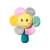 Grzechotka welurowa Kwiatek RAINBOW FLOWER Baby Ono 609