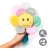 Grzechotka welurowa Kwiatek RAINBOW FLOWER Baby Ono 609