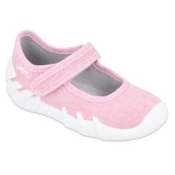 Buty dla dziecka Befado obuwie dziecięce SPEEDY kapcie dla dziewczynki rozmiary 20-21
