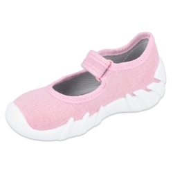 Buty dla dziecka Befado obuwie dziecięce SPEEDY kapcie dla dziewczynki rozmiary 20-21