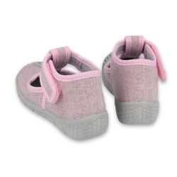 Buty dla dziecka Befado obuwie dziecięce HONEY kapcie dla dziewczynki rozmiary 18, 19, 25