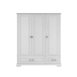 Bellamy INES szafa 3 drzwiowa kolor biały ELEGANT WHITE