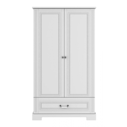 Bellamy INES szafa 2 drzwiowa TALL wysoka kolor biały ELEGANT WHITE
