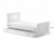 Bellamy INES łóżko 90x200 cm kolor biały ELEGANT WHITE tapczanik z szufladą - dodatkowe spanie
