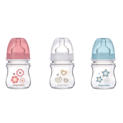 Butelka antykolkowa szerokootworowa EasyStart "Newborn Baby" 120 ml Canpol 35/216