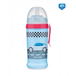 Bidon niekapek z rurką RACING 350 ml Canpol 56/516