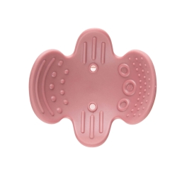 Sensoryczna grzechotka z gryzakiem dla niemowlaka Canpol 56/610 Pink