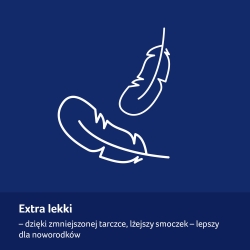 Dynamiczny smoczek uspokajający dla dziecka 0-2 miesięcy 2 sztuki smoczków Lovi 22/900 Baby Shower Girl mini tarczka