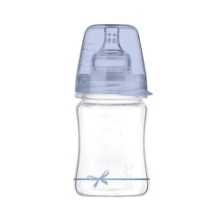Butelka szklana DIAMOND GLASS 150 ml LOVI 74/104 Baby Showet BOY