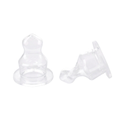 Smoczek do butelki silikonowy anatomiczny MINI 0m+ Canpol 18/124 w zestawie 2 smoczki smoczków