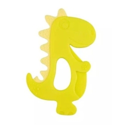 Gryzak silikonowy Dinozaur żółty gryzaczek dla dziecka Canpol 51/006