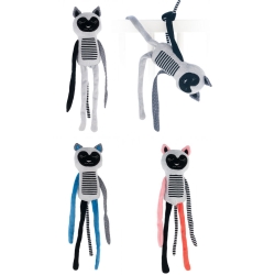 Pluszowa przytulanka Śpiący Lemur 0m+ JUNGLE Canpol 68/059 szary