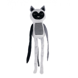Pluszowa przytulanka Śpiący Lemur 0m+ JUNGLE Canpol 68/059 szary