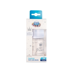 Butelka antykolkowa szerokootworowa EasyStart Royal Baby Little Prince 120 ml Canpol 35/233