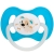Smoczek silikonowy symetryczny Buny&Company rozmiar B dla dziecka 6-18 miesięcy Canpol Babies 23/269 turkusowy