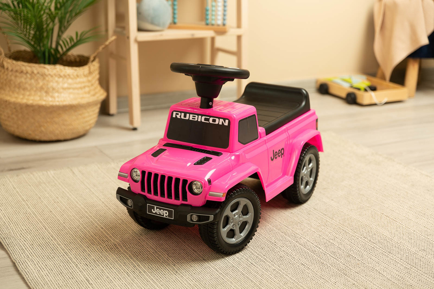 Jeździk pchacz JEEP RUBICON Pink