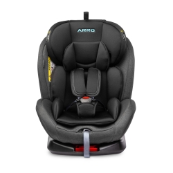 Fotelik samochodowy Caretero ARRO IsoFix Black 0-36 kg siedzisko obrotowe 360° z pasem TopTether