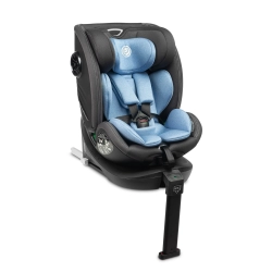 Caretero FORTIS i-Size Blue obrotowy fotelik samochodowy dla dziecka 0-36 kg lub 40-150 cm