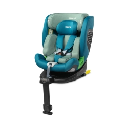 Caretero KAMPTOS i-Size Blue obrotowy fotelik samochodowy dla dziecka 0-36 kg lub 40-150 cm