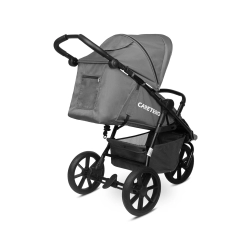 Wózeczek dziecięcy spacerowy trójkołowy Caretero LIMA Graphite wózek spacerówka dla dziecka